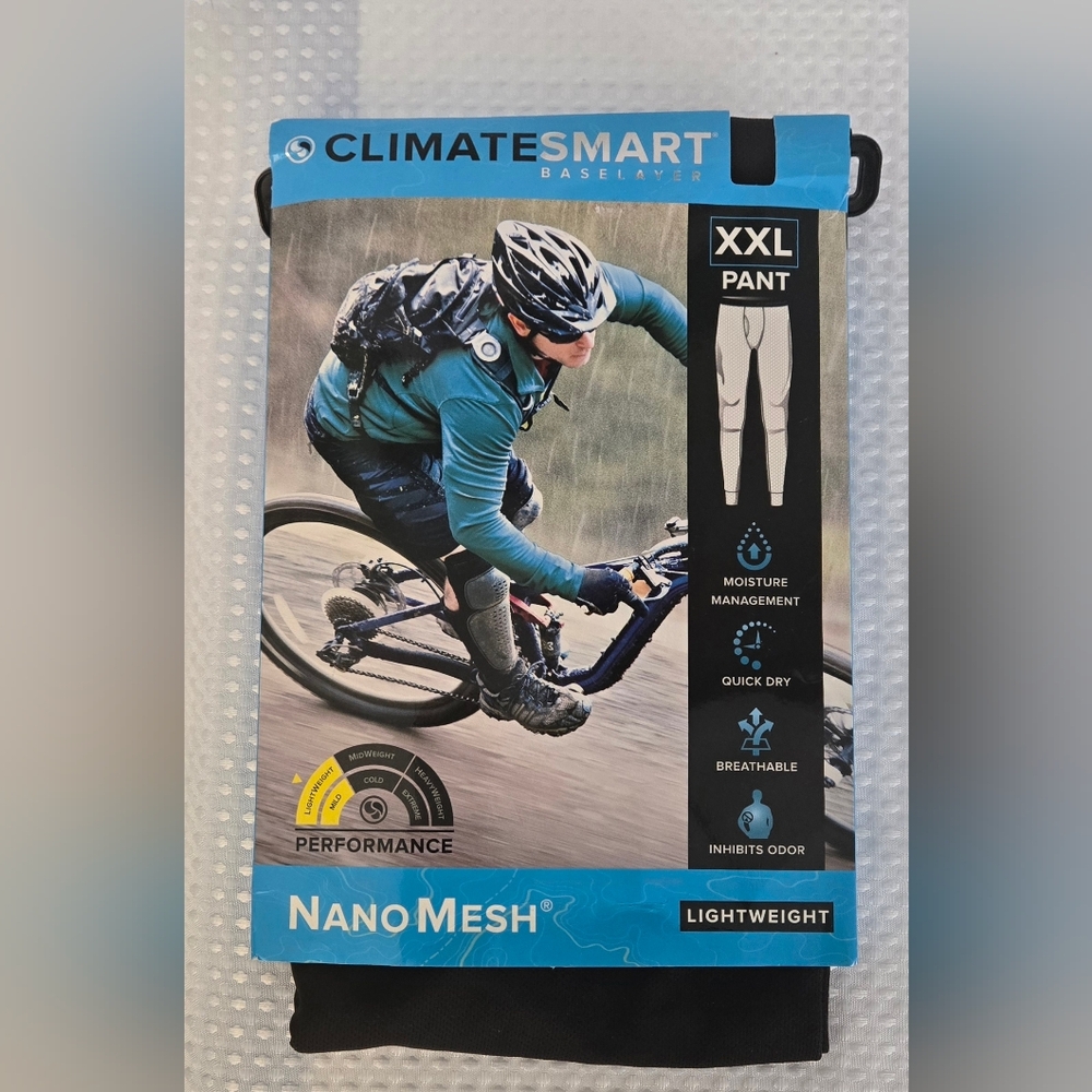 ClimateSmart Men's Black Performance Pants